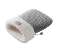 jamgeery Lit pour Chat, Sac Douillet pour Hiver pour Animaux, Sac pour Chat en Peluche Douce, pour Chaton Automne Noël Camping Jeu Intérieur Maison Voyage Voiture Cachette Repos