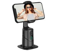 jamgeery Stabilisateur Téléphone avec IA et Rotation 360° | Stabilisateur pour Vlog et Mobile,Reconnaissance Faciale sans App pour Aventures Extérieures Vloggers Débutants Photographie