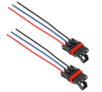 JAMHER 2 Pièces Pulse Power Plug Replacement Pigtail Connecteur pour Prise Polaris 2018 2019 2020 2021 2022 2023 2024 Ranger XP 1000 / RZR/Pro RS1(Bleu)