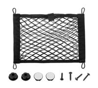 JAMHER 35x25CM Universal Filet de Rangement de Coffre Voiture avec vis et Crochets pour Les Véhicules Utilitaires, Camping-Cars, Mobil Homes, Caravanes, Bateaux(1 Pièces)