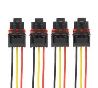 JAMHER 4 Pièces Pulse Power Plug Replacement Pigtail Connecteur pour Prise Polaris 2018 2019 2020 2021 2022 2023 2024 Ranger XP 1000 / RZR/Pro RS1（jaune）