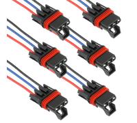 JAMHER 6 Pièces Pulse Power Plug Replacement Pigtail Connecteur | Pour Prise Polaris 2018 2019 2020 2021 2022 2023 2024 Ranger XP 1000 / RZR/Pro RS1