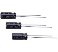Jamicon TKR100M1JD11M Condensateur électrolytique THT 2 mm 10 µF 63 V 20 % (Ø x L) 5 mm x 11 mm