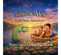Jamie and Alex and the Loch Ness Adventure: A Story and Coloring Book About Adventure, Nature, and Caring for the Earth
