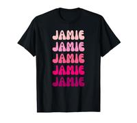 Jamie First Name Minimalist Design T-Shirt Graphique avec Valeur