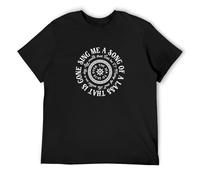 Jamie Fraser Sing Me A Song Outlander Felpa Con Cappuccio Men's T-Shirt Unisex Black Cotton Hip Hop Print Tee Shirts 3XL