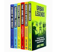 Jamie King Collection 6 Books Set (Paranormal Stories, True Crime Stories, Unsolved Mysteries, Stories of the Occult, Urban Legends, Conspiracy Theories)