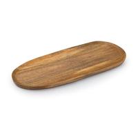 Jamie Oliver Big Love Planche Multi-usage Ovale, Bois de Manguier Certifié FSC, Forme Irrégulière, Plateau de Service, Ustensile en Bois, Lavage à la Main Uniquement, 57x25x3 cm
