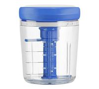 Jamie Oliver by Tefal Chop & Shaker 450 ml, Rapide, Lames en acier inoxydable, Couvercle étanche, Graduations intérieures, Légumes, Oignons, Herbes, Noix, Vinaigrettes, Sauces, Marinades K1644344