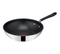 Jamie Oliver by Tefal Wok en acier inoxydable Quick & Easy, Ø 28 cm