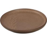 Jamie Oliver Rustic Italian Assiette à antipasti, Assiette pour antipasti, Assiette à snacker, Vaisselle de service, Faïence, Marron café, Ø 15 cm, 556921
