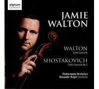 Jamie Walton - Walton-Chostakovitch : Concertos pour Violoncelle