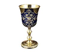 JAMIEKA Élégantes coupes à champagne en métal avec décorations en cristal pour une salle à manger luxueuse et une décoration d'intérieur