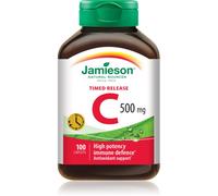 Jamieson C 500 mg Timed release pastilles pour soutenir le système immunitaire, prendre soin de la peau et des ongles 100 p.