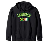 Jamirish Saint Patrick's Day Jamaican Irish Sweat à Capuche