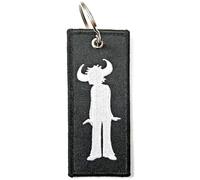 Jamiroquai - Porte-clés ICON (Taille unique) (Noir/Blanc)