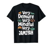 JAMIYAH Personnalisé Very Demure Very Mindful JAMIYAH Nom T-Shirt