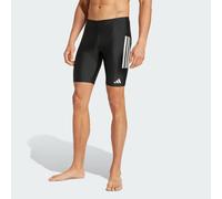 adidas Herren 3 Stripes Swim Jammers 8 inch, Black/White, M-L