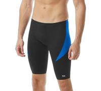 TYR Maillot de bain homme Durafast Elite Hexa Splice Jammer noir/bleu Taille 38