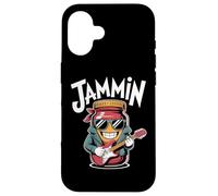 Jammin Rock Star Guitare Cool Vibes Coque pour iPhone 16