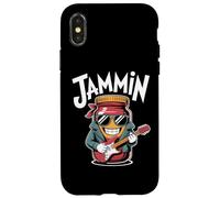 Jammin Rock Star Guitare Cool Vibes Coque pour iPhone X/XS
