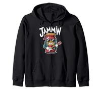 Jammin Rock Star Guitare Cool Vibes Sweat à Capuche
