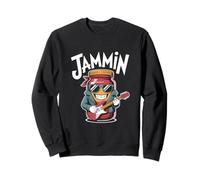 Jammin Rock Star Guitare Cool Vibes Sweatshirt