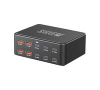 JAMNGHB 10 ports 3 points de charge USB 330 W pour créer un appareil pour plusieurs appareils Wise Power Allocation Three Technology USB CREATE Point de charge