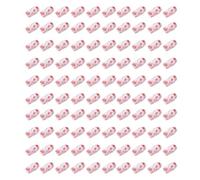 JAMNGHB 100 Piece Cartoon Single Uses Booties with Elastic Band Easy to Wear and Remove Overshoes for Indoor Single Uses Shoe