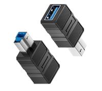 JAMNGHB Adaptateur USB 3.0 B mâle vers A mâle/femelle vers convertisseur de type C pour un transfert rapide de données entre les appareils