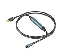 JAMNGHB Adaptateur USB vers son 24 bits USB vers SPDIF convertisseur numérique pour connexion ordinateur portable