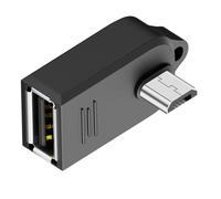 JAMNGHB Adaptateur USB vers USB 5 broches pour smartphones, tablettes, disque U, clavier, lecteur clignotant, 480 mbps, adaptateur de transfert de données