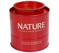 JAMNGHB Boîte de rangement en étain rond antirouille pour café, empilable, pour comptoir de cuisine, collations, thés