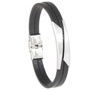 JAMNGHB Bracelet élégant en cuir synthétique avec fermeture réglable pour les tenues décontractées et les peaux sensibles