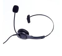 JAMNGHB Casque filaire RJ9 avec microphone pour ordinateur portable, casque antibruit pour centre d'appel, casque de bureau pour téléphone fixe