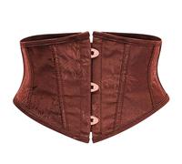 JAMNGHB Ceinture de serrage élégante pour façonner le corps, look fin, confiance, améliore le soutien amincissant, corset gainant, marron, XL