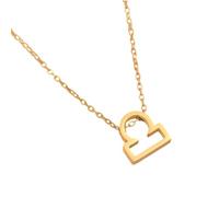 JAMNGHB Collier élégant en acier avec pendentif constellations avec symbole de lettre, douze signes astrologiques, clavicules, taille unique, Comme décrit, Comme décrit.