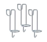 JAMNGHB Crochet de suspension multifonction en fer robuste - Crochet portable pour seau à cheval - Cintres amovibles - Support durable pour seau d'alimentation