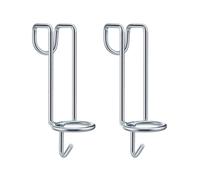 JAMNGHB Crochet de suspension multifonction en fer robuste - Crochet portable pour seau à cheval - Cintres amovibles - Support durable pour seau d'alimentation