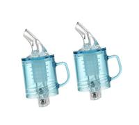 JAMNGHB Distributeur de liquide pour un versement précis de liqueur et d'huile, mécanisme à bille en acier amovible, facile à nettoyer, accessoire de cuisine, passe au lave-vaisselle, bec doseur