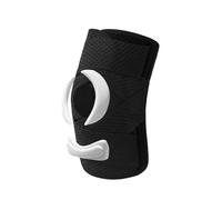 JAMNGHB Genouillère athlétique à absorption des chocs avec stabilisateurs à ressort en métal - Genouillère réglable pour blessures - Genouillère sportive