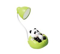 JAMNGHB Lampe de bureau multifonction rotative à LED Panda pour soins des yeux, lampe de table adaptée pour l'espace d'étude, lampe de lecture pour enfants