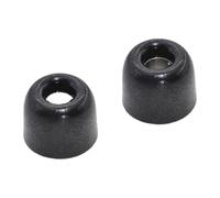 JAMNGHB Lot de 2 embouts en aluminium avec mousse à mémoire de forme souple pour la plupart des écouteurs, améliore la réduction du bruit