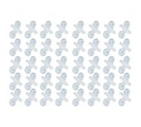 JAMNGHB Lot de 40 clips de séparation d'aquarium à ventouse pour sécuriser les aquariums, diviseurs en PVC
