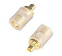 JAMNGHB MMCXs Convertisseurs femelles pour IE300/600/900 Hi-Fi personnalisation Argent Soudure préservant le kit de conversion de câble MMCX HiFi