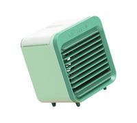 JAMNGHB Petit ventilateur de refroidissement individuel avec 3 vitesses réglables et design brumisateur, texture ABS, idéal pour les petits ventilateurs de brouillard rechargeables
