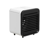 JAMNGHB Petit ventilateur de refroidissement individuel avec 3 vitesses réglables et design brumisateur, texture ABS, idéal pour les petits ventilateurs de brouillard rechargeables