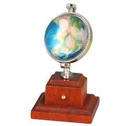 JAMNGHB Planète en bois naturel - Modèle idéal pour les meubles miniatures, les collections miniatures, le monde de la terre pour maison miniature