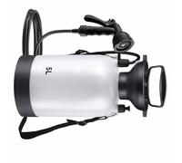 JAMNGHB Pulvérisateur à pression multifonctionnel de 5 litres convertible en douche de camping portable avec accessoires pulvérisateur de douche de voyage