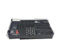 JAMNGHB Rangement mural pour piles avec 93 emplacements - Couvercle à charnière transparent et testeur intégré pour plus de commodité - Stockage de batterie de grande capacité